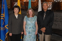 Dr. Yvette Roubideaux, Alma Alford, John Hubbard